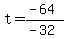 t=%28-64%29%2F%28-32%29