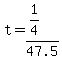 t=%281%2F4%29%2F47.5