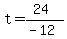 t=%2824%29%2F%28-12%29