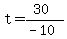 t=%2830%29%2F%28-10%29