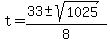 t=%2833%2B-+sqrt%281025%29%29%2F8