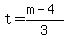 t=%28m-4%29%2F3