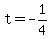 t=-1%2F4