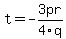 t=-3pr%2F4q
