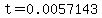t=0.0057143