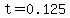 t=0.125