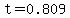 t=0.809