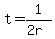 t=1%2F%282r%29