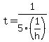 t=1%2F5%281%2Fh%29
