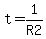 t=1%2FR2