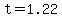 t=1.22