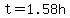 t=1.58h
