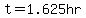 t=1.625hr