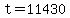 t=11430