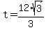t=12%2Asqrt%283%29%2F3