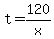 t=120%2Fx