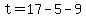 t=17-5-9