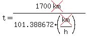t=1700cross%28km%29%2F%28101.388672%28cross%28km%29%2Fh%29%29