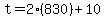 t=2%28830%29%2B10