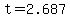 t=2.687