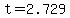 t=2.729