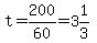 t=200%2F60=3%261%2F3