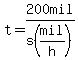t=200mil%2Fs%28mil%2Fh%29