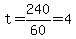t=240%2F60=4