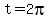 t=2pi