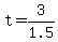 t=3%2F1.5