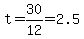 t=30%2F12=2.5