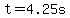 t=4.25s
