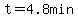 t=4.8min
