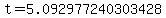 t=5.092977240303428