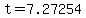 t=7.27254