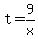 t=9%2Fx