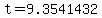 t=9.3541432