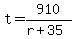 t=910%2F%28r%2B35%29