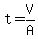 t=V%2FA