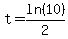 t=ln%2810%29%2F2