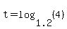 t=log%281.2%2C%284%29%29
