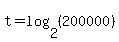 t=log%282%2C%28200000%29%29