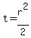 t=r%5E2%2F2
