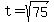 t=sqrt%2875%29
