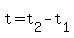 t=t%5B2%5D-t%5B1%5D+