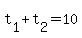t%5B1%5D%2Bt%5B2%5D=10