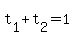 t%5B1%5D+%2B+t%5B2%5D+=+1