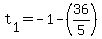 t%5B1%5D+=+-+1+-+%2836%2F5+%29