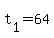t%5B1%5D+=+64