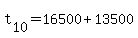 t%5B10%5D+=+16500+%2B+13500